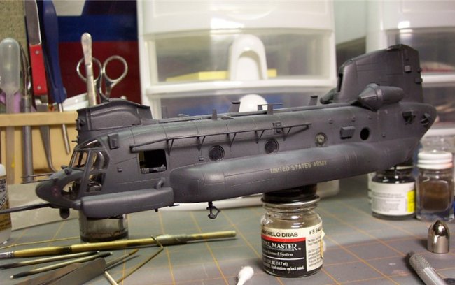 1 72 Italeri MH 47E Chinook By Albert Moore