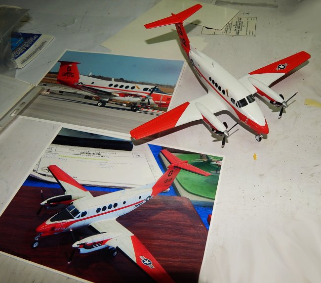 1/72 Rareplanes Beech Super King Air by Carmel J. Attard