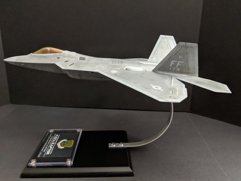 ハセガワ 1/48スケール F-22 ラプター 完成品 | www.eyedestination.com