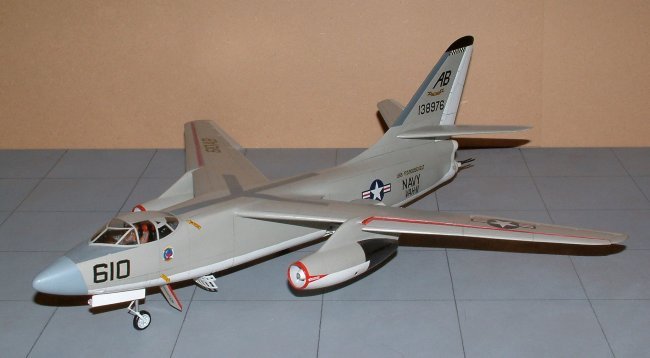 1/48 Combat Models Vac-form A3B Skywarrior By Darius Aibara