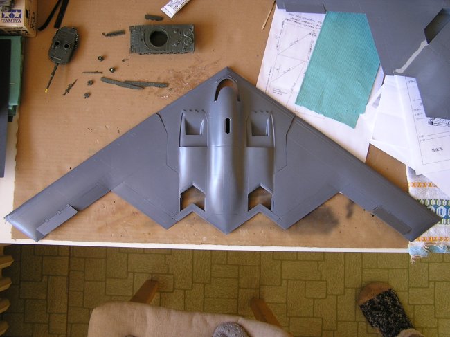 1/72 Testors B-2 By Jirka Vrabec