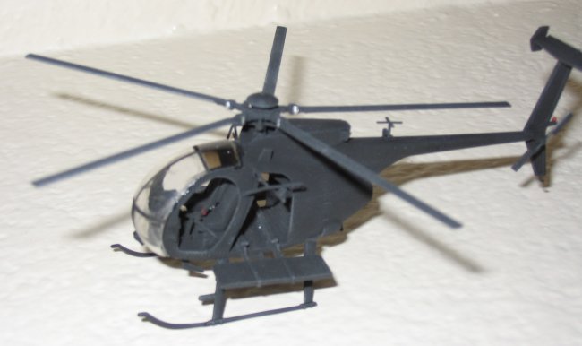 1 72 Italeri Mh 6 Conversion From Ah 6 By Mike Pabis