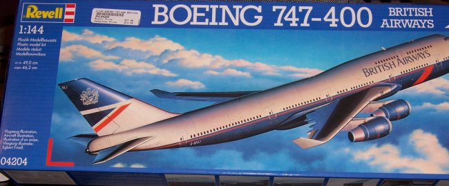 1 144 Revell Boeing 747 400 By Leo Dashevskiy