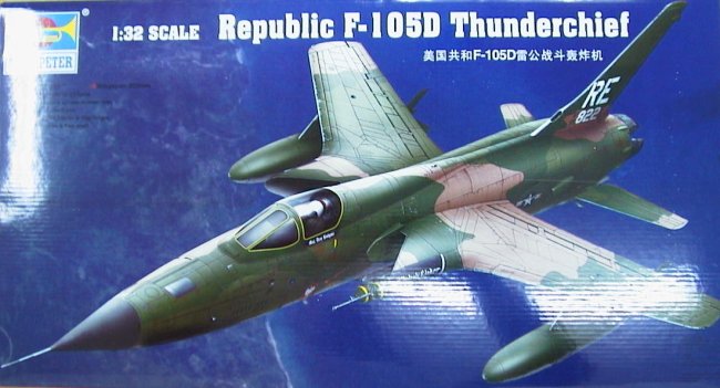 1/32 Trumpeter F-105D revieww by Emad Tabsh
