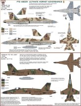 Fightertown Decals 1 48 Ultimate Hornet Adversaries #1 Nsawc & Topgun F 